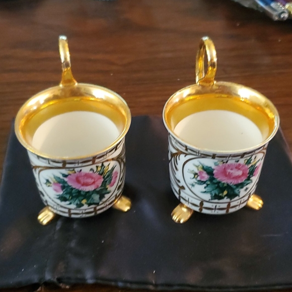 Other - 2 ANTIQUE DEMITASSE CUPS